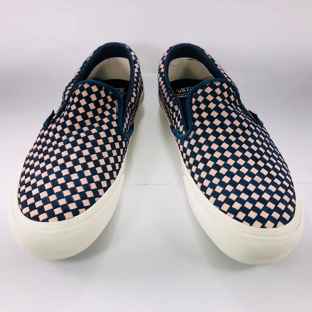 Vans Taka Hayashi Slip On 66 LX Woven Nubuck Shoes - Picture 5 of 8
